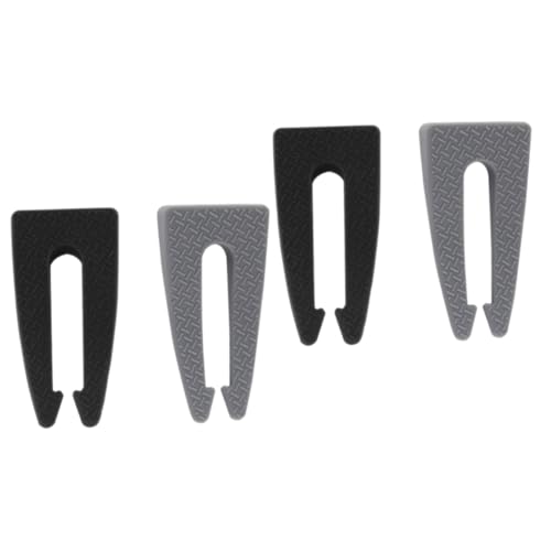 GARVALON 2sets Childproof Stove Knob Covers Gas Range Safety Guard Babyproof Oven Lock Easy Install 2pcs*2