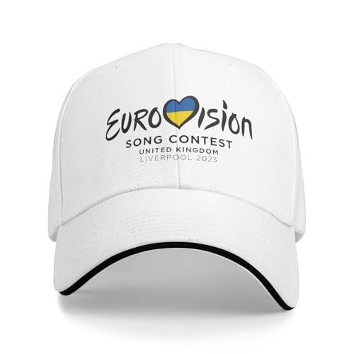 Casquette Eurovision 2023 contre le soleil : chapeau réglable léger et respirant