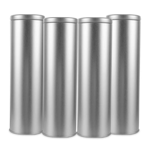 YAYODS 4 Pcs Boîte pour Dosettes de Café 22,5 x 6,5 cm - Boîtier en Acier Alimentaire pour Café en Grain, Thé ou Capsules - Récipient de Rangement...