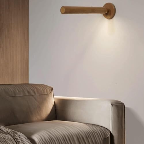 Aplique de pared giratorio 360 recargable con linterna LED tactil 7