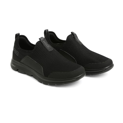 Image of Skechers Mens GO Walk 5 - DOWNDRAFT Slip-on Walking Shoes