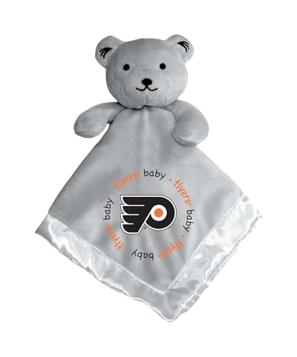 BabyFanatic Gray Security Bear - NHL Philadelphia Flyers - Officially Licensed Snuggle Buddy