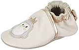 Robeez Jungen Mädchen Cute Auk Krippenschuh, Rosa Metall, 19/20 EU