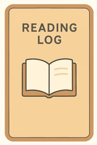 Reading Log: Book Review and Reading Tracker for Recording Titles, Authors, Dates, and Ratings