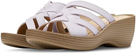 Eastland Women's Poppy Slide Sandal, Lilac, 7 | Image 2