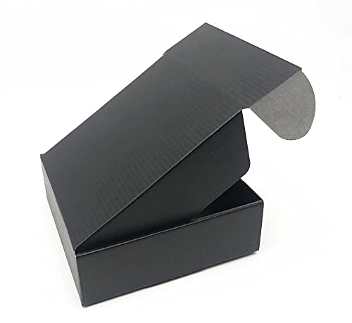 Black Cardboard Shipping Box 15 x 11 x 3 Inch Corrugated Packaging Storage Boxes 10 Pack (Inside Size: 14.5 x 10.8 x 3\") - Thumbnail 4
