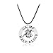 Collier plaqué argent 925 avec pendentif gravé « The Last Olympian Camp Pegasus Zeus Half Blood Percy Jackson »