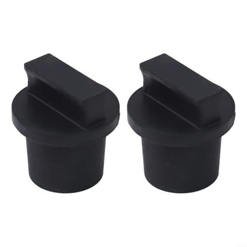 Lapiglo Lot de 2 joints d'étanchéité pour bouchon de réservoir, rameurs, 26 mm de diamètre avec anneau torique, noir