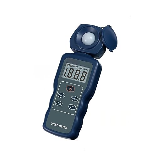 Luxmètre numérique LED avec posemètre LCD et capteur de lumière de 0.1Lux