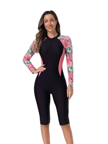 Maillot de bain anti UV une pièce rashguard femme pour nager et surfer protégée