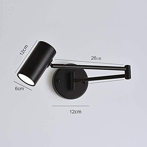 Applique de lit orientable pour lire sans fatigue avec long bras de lecture