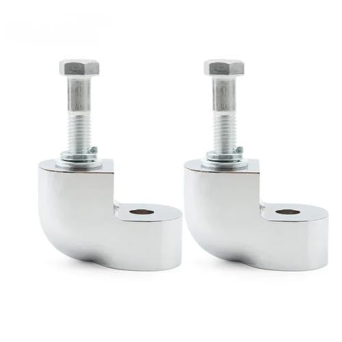Guidon riser VTX1300C avec pullback de 2 pouces pour redresser la posture de conduite