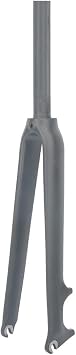 700C Road Bike Rigid Fork Carbon Fiber Disc Brake Front Fork 1-1/8 Straight Threadless Quick Release Fork