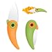 2PCS Mini Coltelli Uccello Pieghevole da Cucina Lama, Coltelli da Cucina Frutta per Sbucciare Verdura, Coltello da Frutta Coltello da Tasca Utensili da Taglio Coltello Pieghevole per Sbucciare Verdura