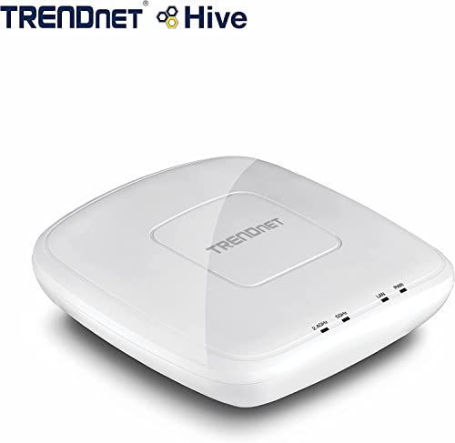 Trendnet Ac1750 Dual Band Poe Access Point, Tew-825Dap, 1300Mbps Wifi Ac+450 Mbps Wifi N, Wds Bridge, Wds Station, Repeater Modes, Band Steering, Wifi Traffic Shaping, Up To 8 Ssids-16 Total, Ipv6 #TOP7