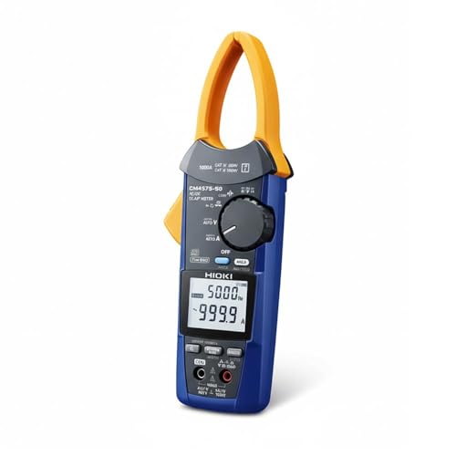 Image of HIOKI CM4375-50 AC /DC Clamp Meter | True RMS Digital Clamp Multimeter | High Accuracy Current, Voltage & Resistance Measurement for Industrial & Electrical Use