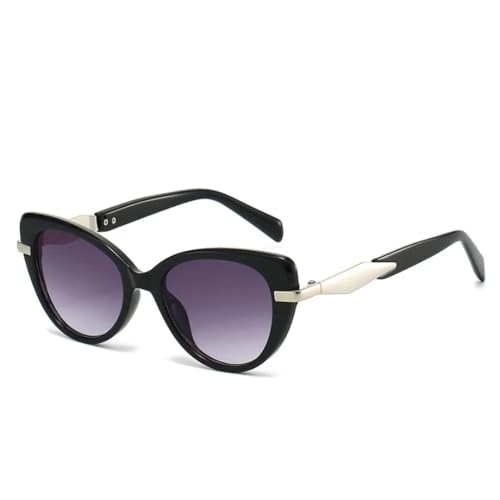 Lunettes de soleil œil de chat UV400 tendance vintage pour femmes