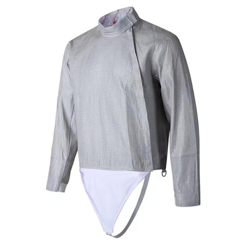 DNCG Fencing Electric Saber Jacket for Foil and Saber - Stainless Steel Saber Lame for Men Women (Color : Right Hand, Size : 56#) - Thumbnail 3