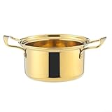 Kompakter Hot Pot mit zwei Geschmacksrichtungen aus Edelstahl für individuelle Speisen und abwechslungsreiche Zutaten (5 Ohrentöpfe aus Stahl)