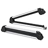 Sci Snowboard Portabici universale per 6 paia di sci 4 snowboard in alluminio resistente fino a -60 °C migliorato supporto per sci da 33 pollici adatto per salita barra trasversale