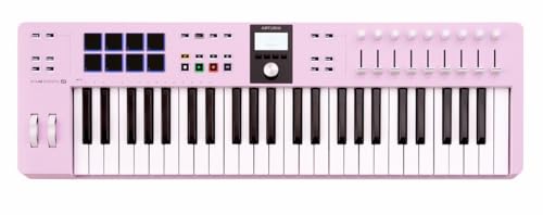 Arturia KeyLab Essential mk3 49-key Keyboard Controller - Rose Quartz