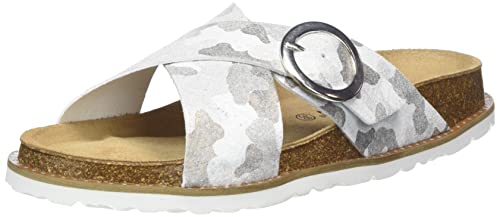 Chausson Dr. Brinkmann Femme 700120-92 confortable en feutre gris pour la maison