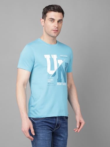 Image of Dollar Cotton Rich Fabric Solid Men's T-Shirt | Fashionable Prints | Branded Loop Label | Wide Array of Attractive Colours
