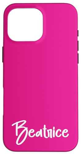 Beatrice ���̎q ���O �� �}�} ���� �s���N �z���C�g �X�}�z�P�[�X iPhone 16 Pro Max �p