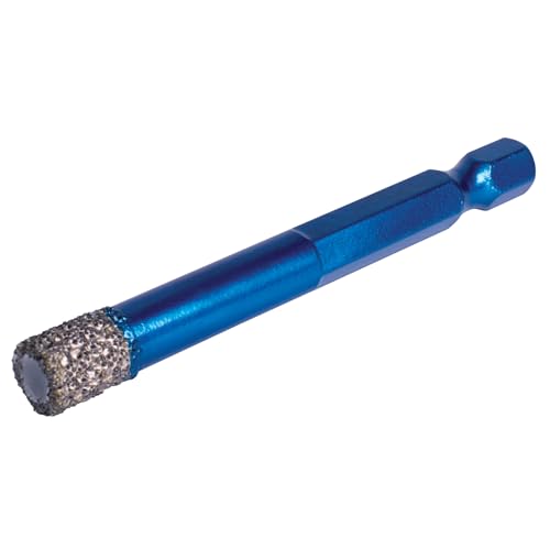 Image of Mexco Wax filled Diamond Tile Drill Bit with Hex Fit for Drilling Porcelain, Ceramic, Stone – 8mm