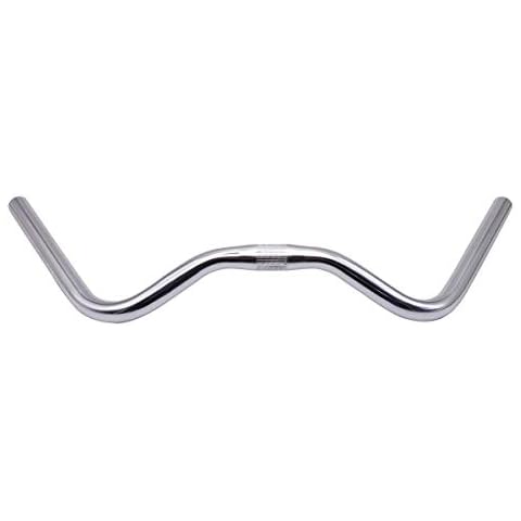 SENQI Bike Fixed Gear Handlebar 560X25.4mm Silver Cover