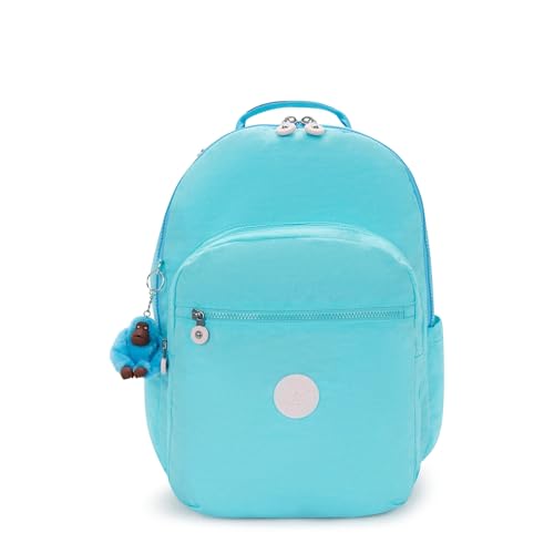 Image of Kipling Women's Seoul Extra Large Bts 17 inch Laptop Backpack, Durable, Roomy with Padded Shoulder Straps, Built-In Protective Sleeve