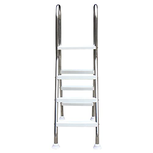 Escalera para piscina elevada 43 in 3 peldaños antideslizante miniatura 2