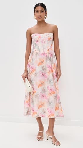 Bardot Women's Lola Corset Midi Dress2