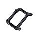 RZXYLRC Aluminium Front Bumper Mount Servo Bracket for Axial SCX24 C10 1/24 RC Crawler Car Upgrades (Black)