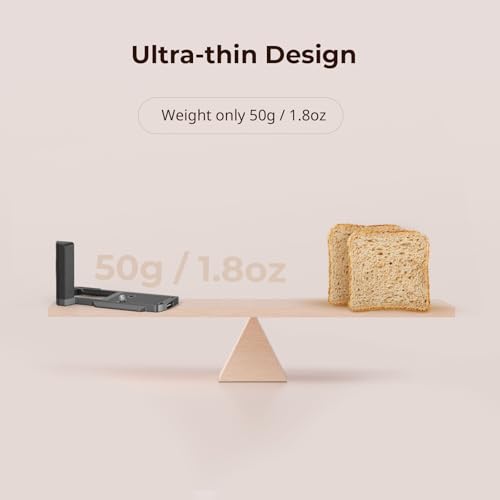 SmallRig L-Shape Handle for Panasonic LUMIX S9 with Ergonomic Silicone Grip, Built-in Quick-Release Plate for Arca for Quickly Switch on Tripods/Handheld Shooting - 4517