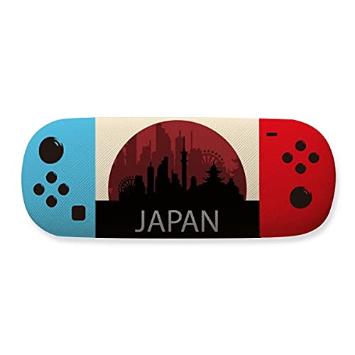 Étui de rangement pour lunettes de jeu avec coque rigide anti-choc et design créatif