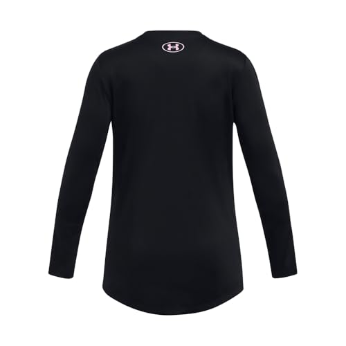 Image of Under Armour Girls' Tech Big Logo Printed Long Sleeve