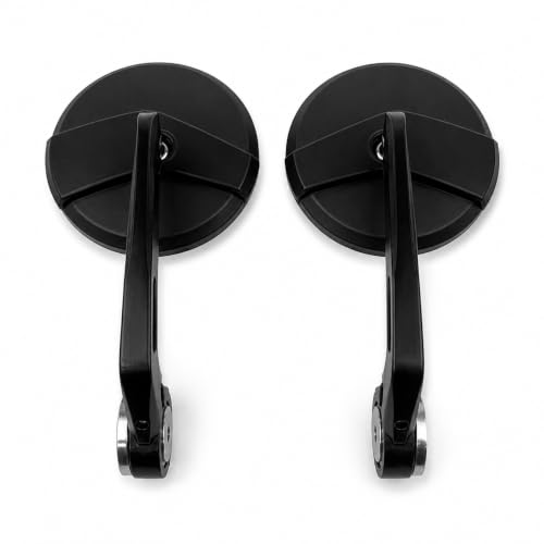 Image of Handle Bar End Mirror For Hunter 350 /Meteor 350 /Classic 350 /Super Meteor 650 /Shotgun 650 /GT 650 /Interceptor 650 /Guerrilla 650, Pair (A-2)
