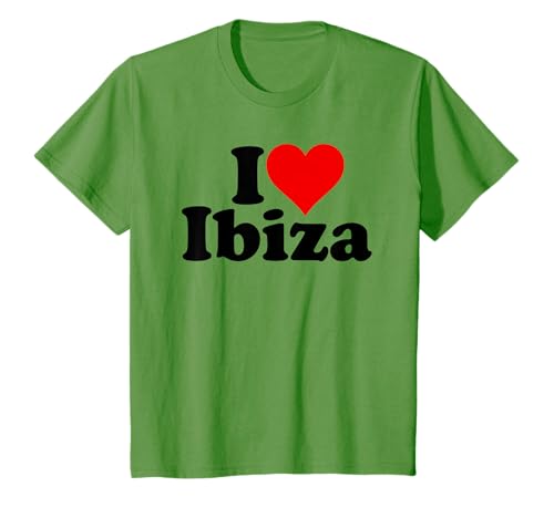 I LOVE HEART IBIZA ESPAÑA ISLAS BALEARES Camiseta