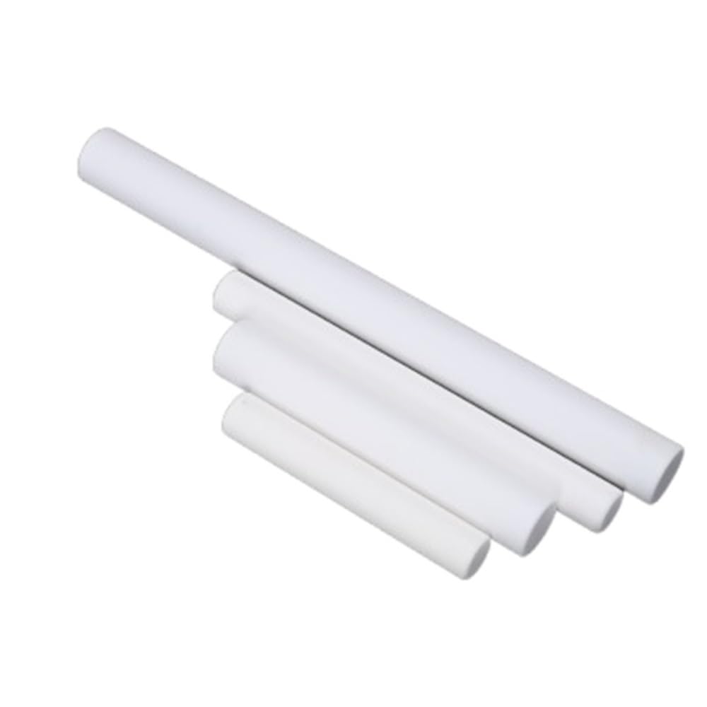 Asta in ceramica a specchio in allumina 5 pezzi, barra di agitazione solida isolata resistente alle alte temperature 6x100mm