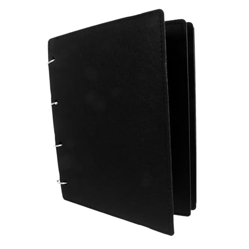 ERINGOGO Shoe Charm Organizer Book Pin Display Binder for Shoe Charms Storage Display Felt Pin Book Jewelry Storage