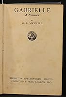 GABRIELLE. A Romance. B000KZDQOM Book Cover