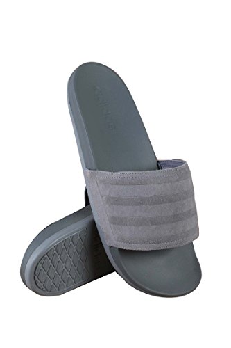 adidas Performance Men's Adilette CF Ultra Explorer C Athletic Sandal, Grey/Tech Grey/Vista Grey, 7 M US
