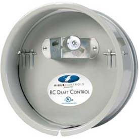 Field Controls Draft Control 9RC with collar 9\" RC for oil or coal-fired furnace or boiler heating equipment 9 inch RC