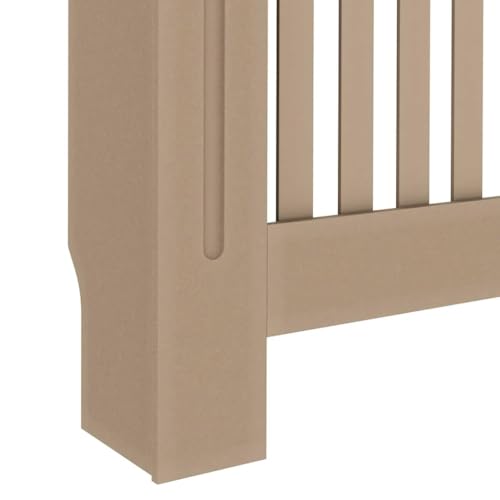 Cache-radiateur luxe chêne Sonoma vidaXL pour protection esthétique - 5