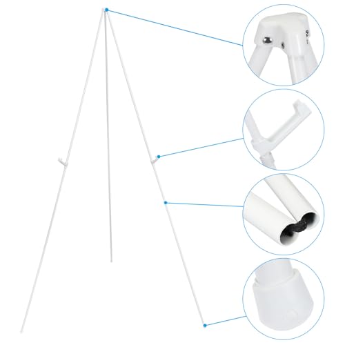 PATIKIL 63inch Easel Stand for Painting Art Easel Stand Folding Large Portable Easel Low to Ground Tripod Aluminum for Signs Poster Display Art Decor Picture Photo Wedding - Image 3