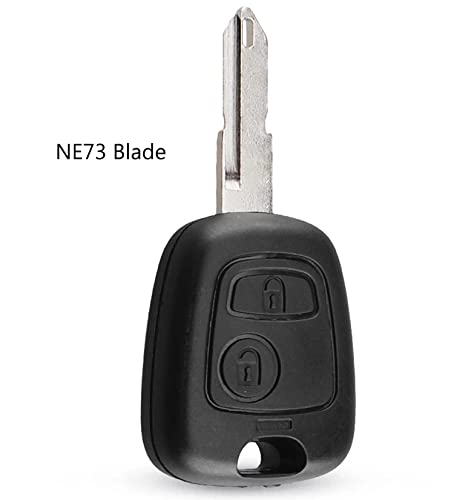 HooRLZ Peugeot Key Case Replacement - 2 Button Peugeot 106/206 Key Fob, Compatible With 106/107/206/207/306/307/406/407 Cars - Image 4
