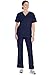 Dickies Men's V-Neck Scrub Top, Navy, XX-Large