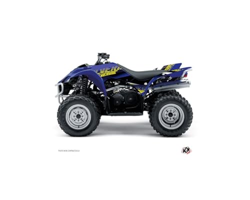 Kit deco quad Flow amarillo para personalizar tu Yamaha Wolverine 350-450 en ruta