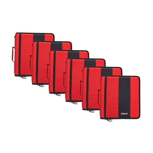 Case-it zipper binder 2-in- binder with 350-sheet capacity